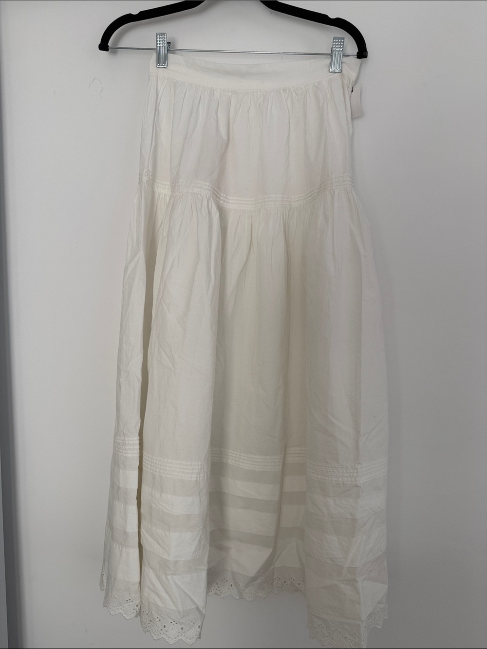 Doen Sebastiane Tiered Maxi Skirt In Powder XS NWT - Picture 6 of 7